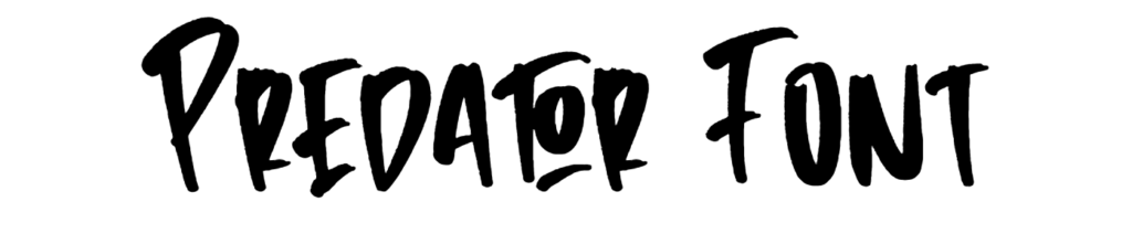 Predator Font | DafontStyle