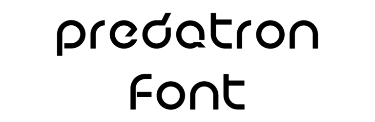 Predatron Font Download