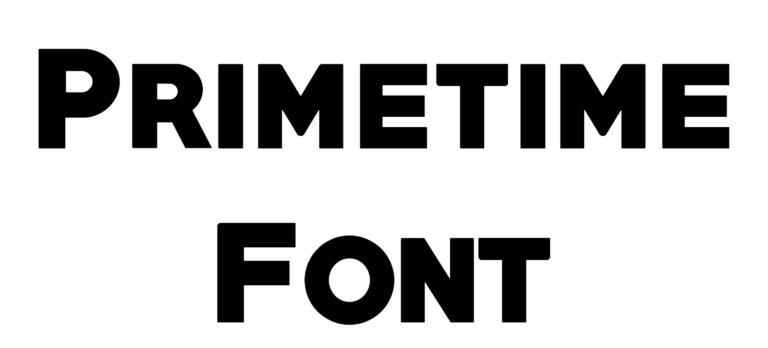 Primetime Font Download #Prime time #Blackpink