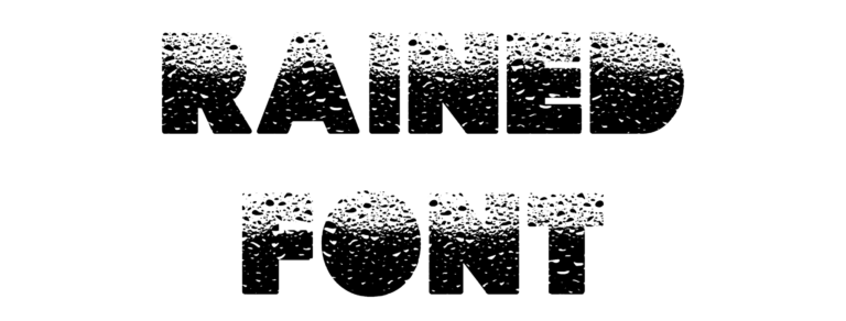 Rained Font Download