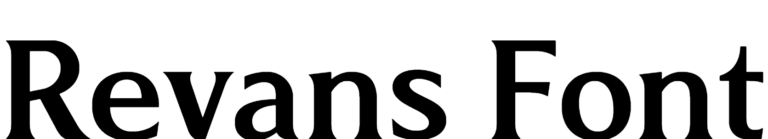 Revans Font Download