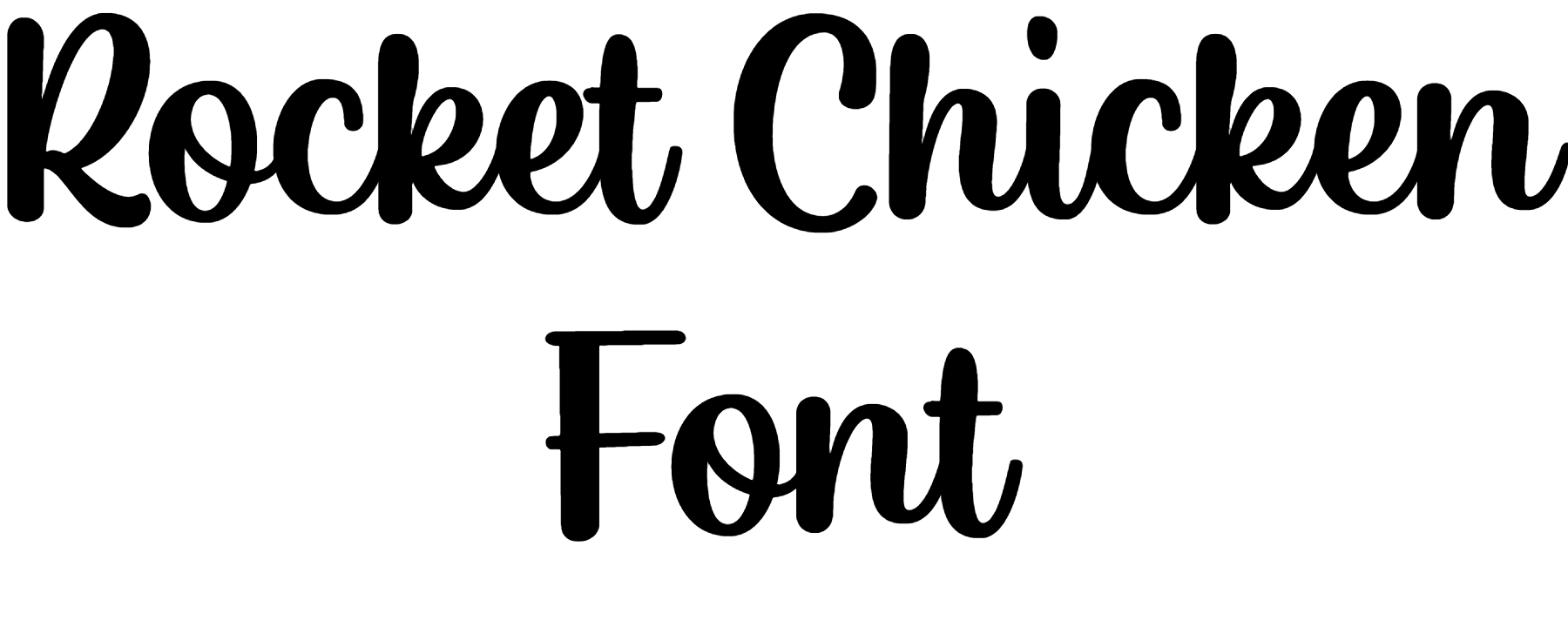 Rocket Chicken Font Download