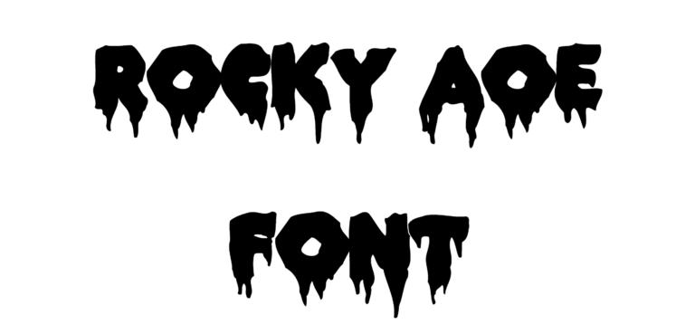 Rocky AOE Font Download
