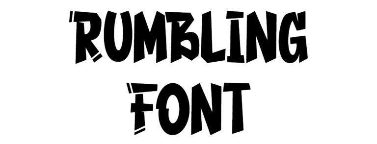 Rumbling Font Download