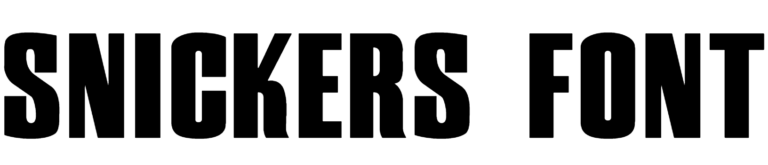 Snickers Font Download