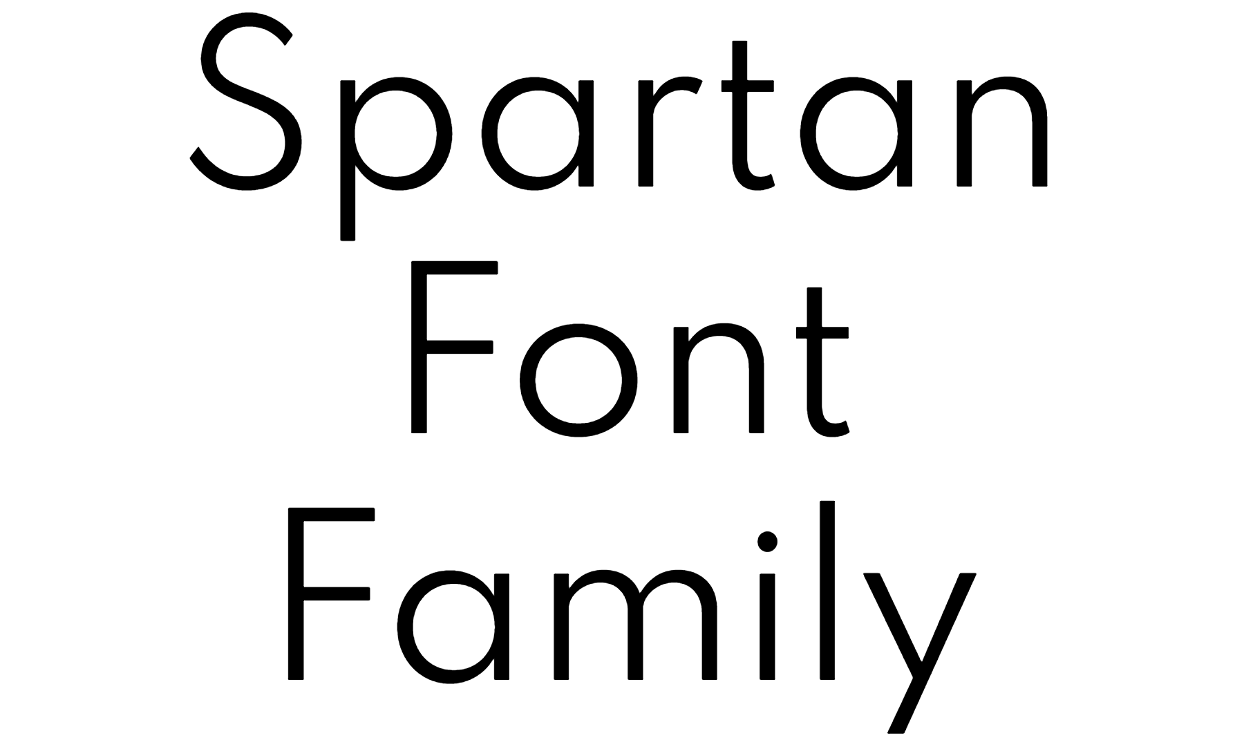 Spartan Font Download