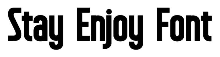 Stay Enjoy Font Download