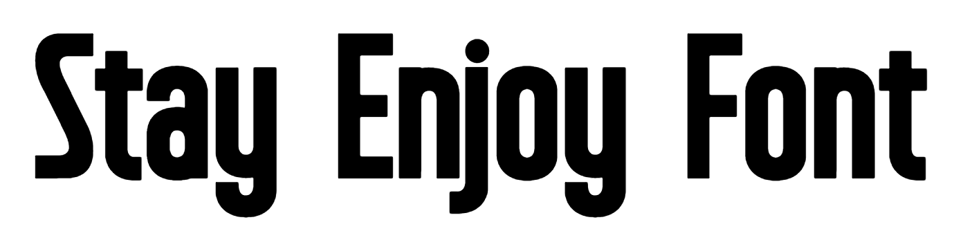 Stay Enjoy Font Download