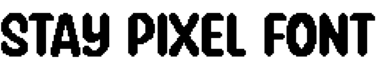 Stay Pixel Font Download