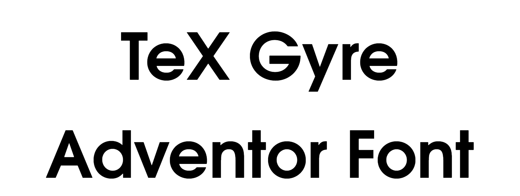 TeX Gyre Adventor Font free Download, Adidas font
