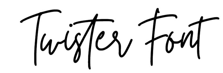 Twister Font Download
