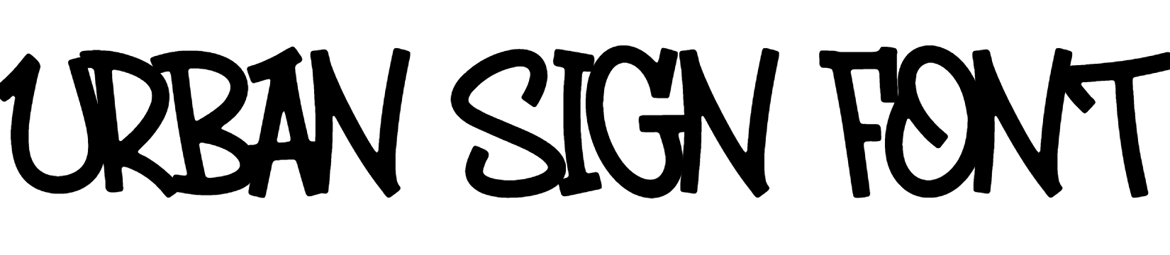 Urban Sign Font Download