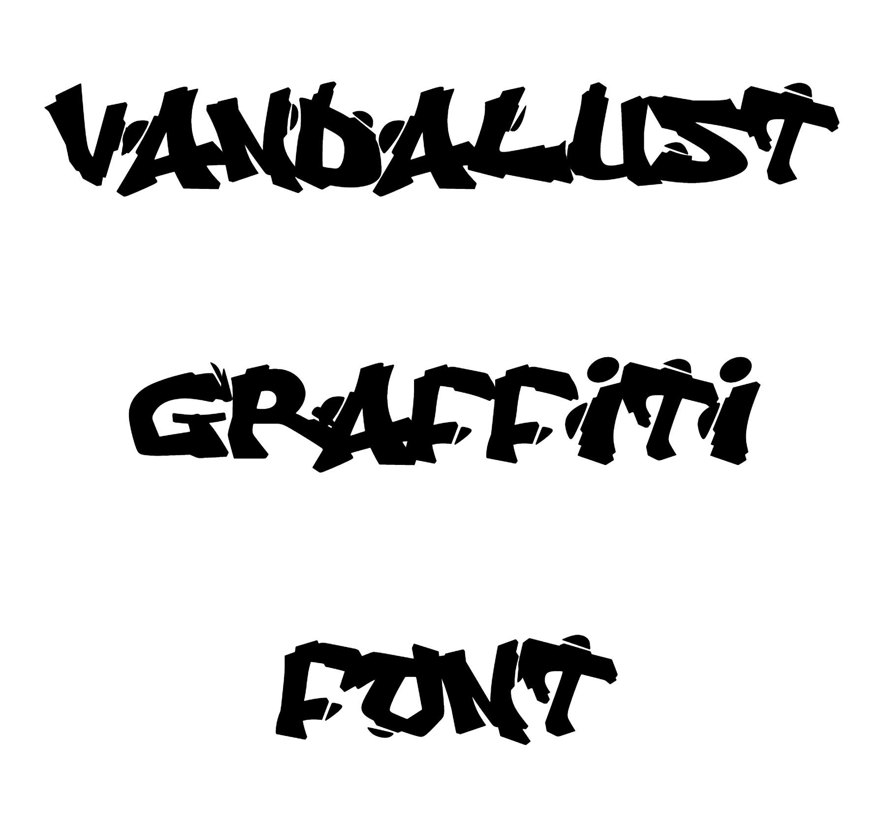 Vandalust Graffiti Font Download, #Vanda lust