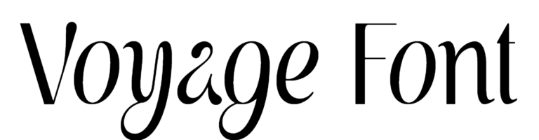 Voyage Font Download