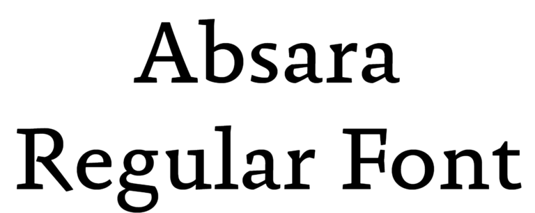 Absara Regular Font Download