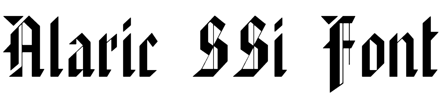 Alaric SSi Font Download