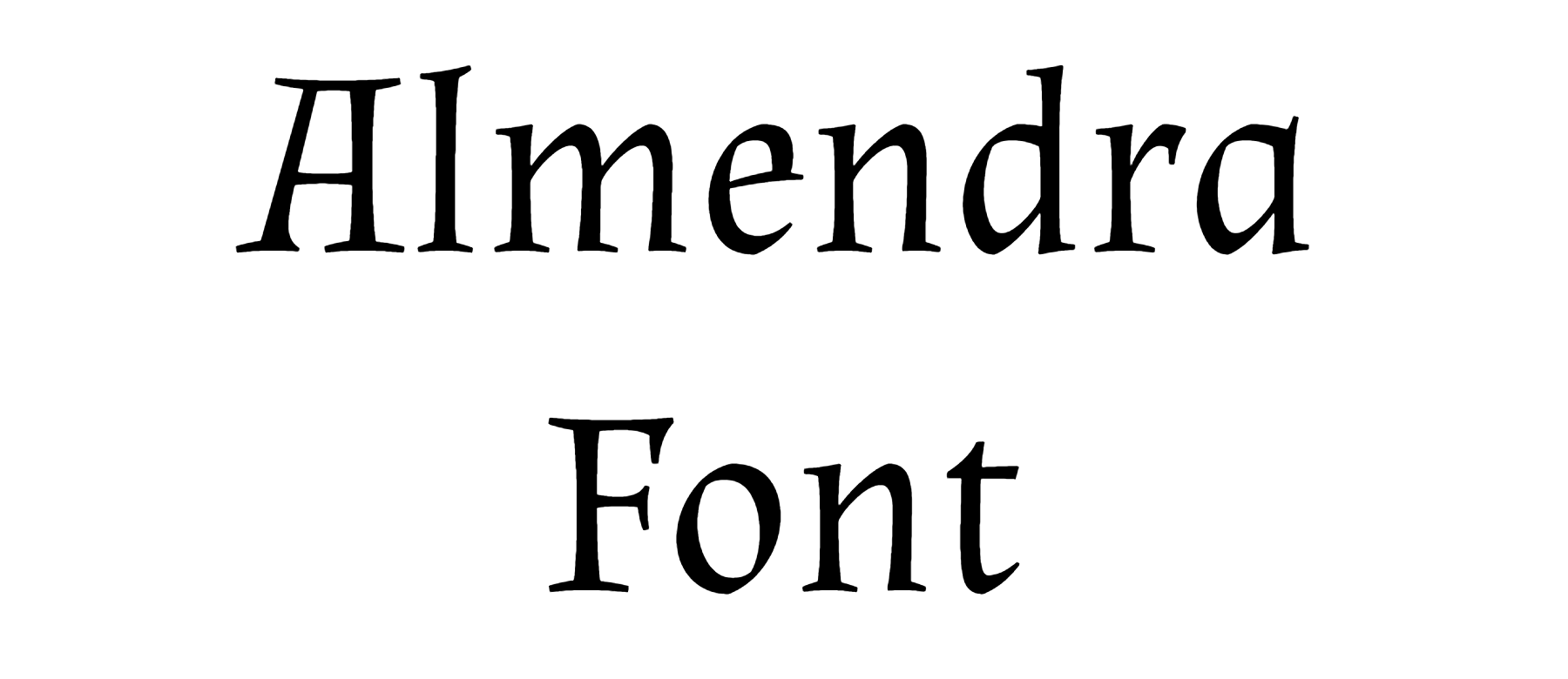 Almendra Font Download