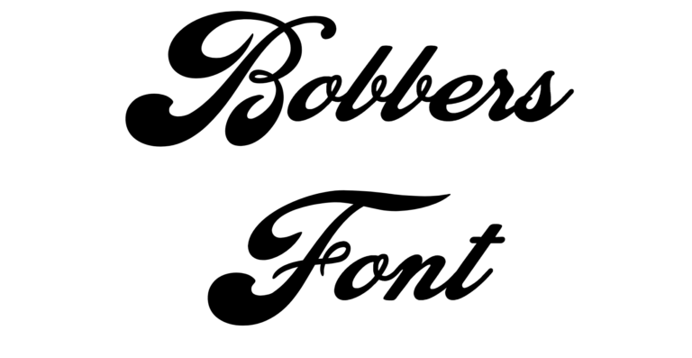 Bobbers Font Download