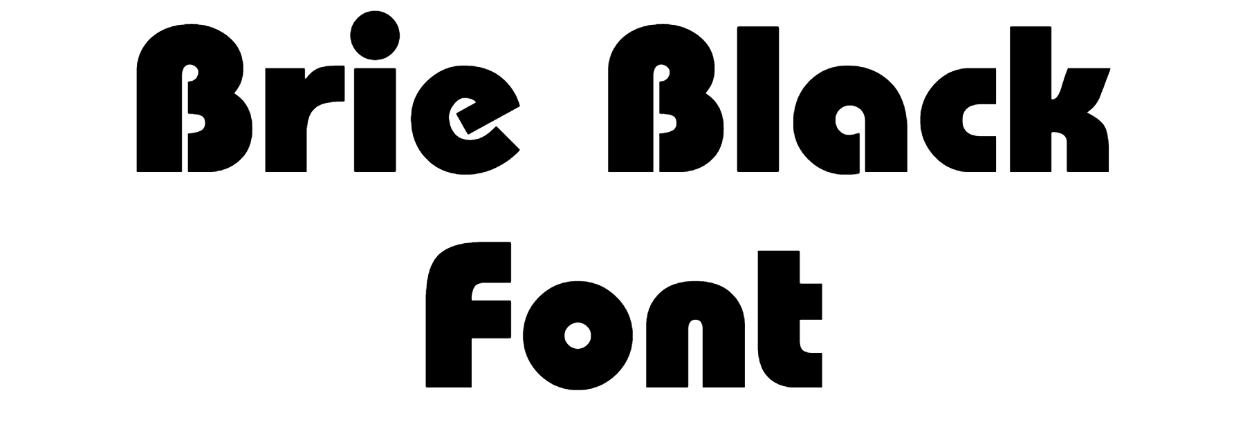 Brie Black Font Download, Brie Bold, Brie Heavy