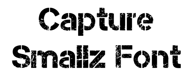 Capture Smallz Font Download
