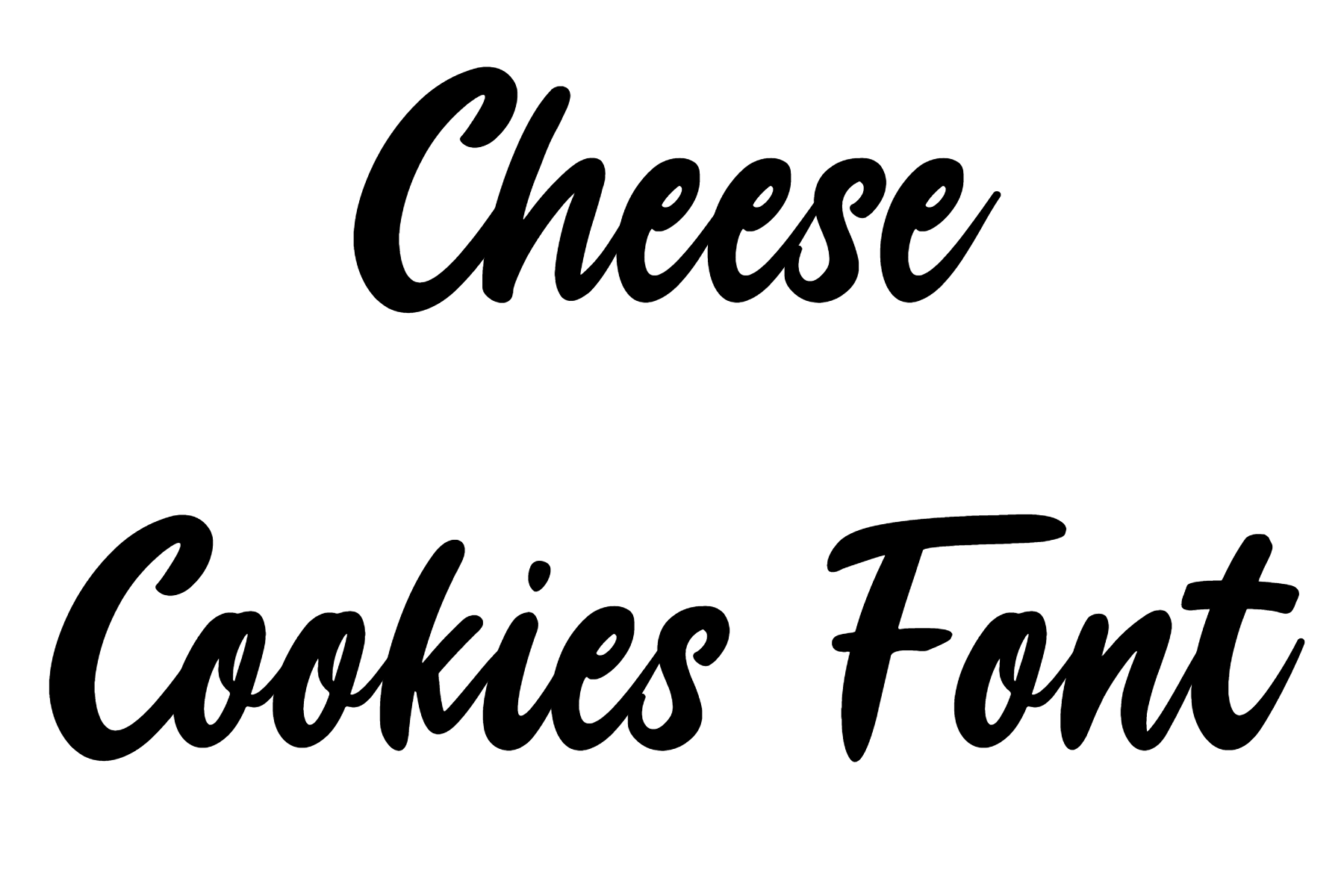 Cheese Cookies Font Download