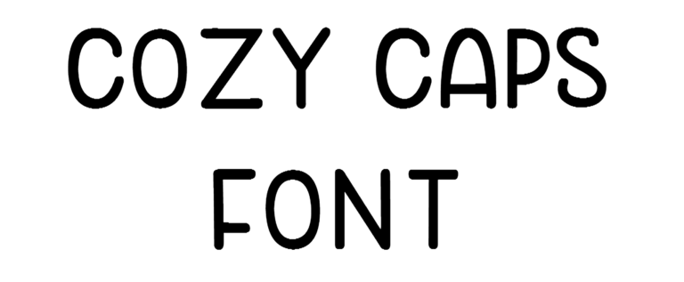 Cozy Caps Font Download