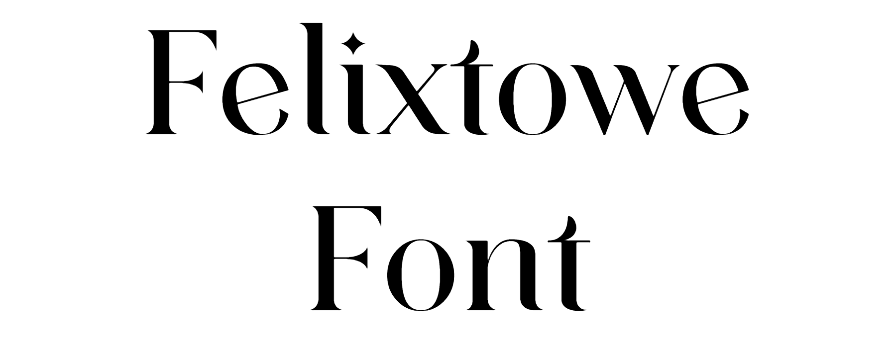 Felixtowe Font Download