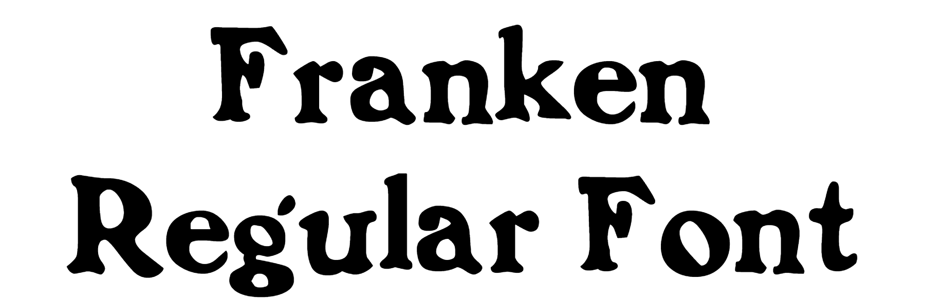 Franken Regular Font Download