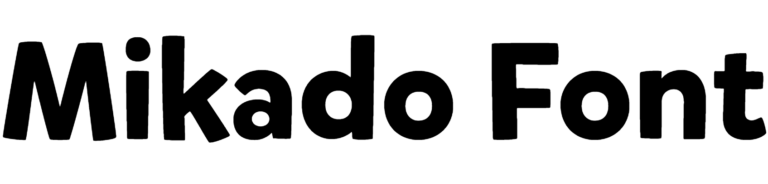 Mikado Font Download