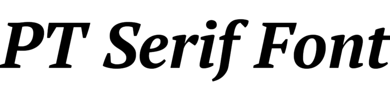 PT Serif Font Download