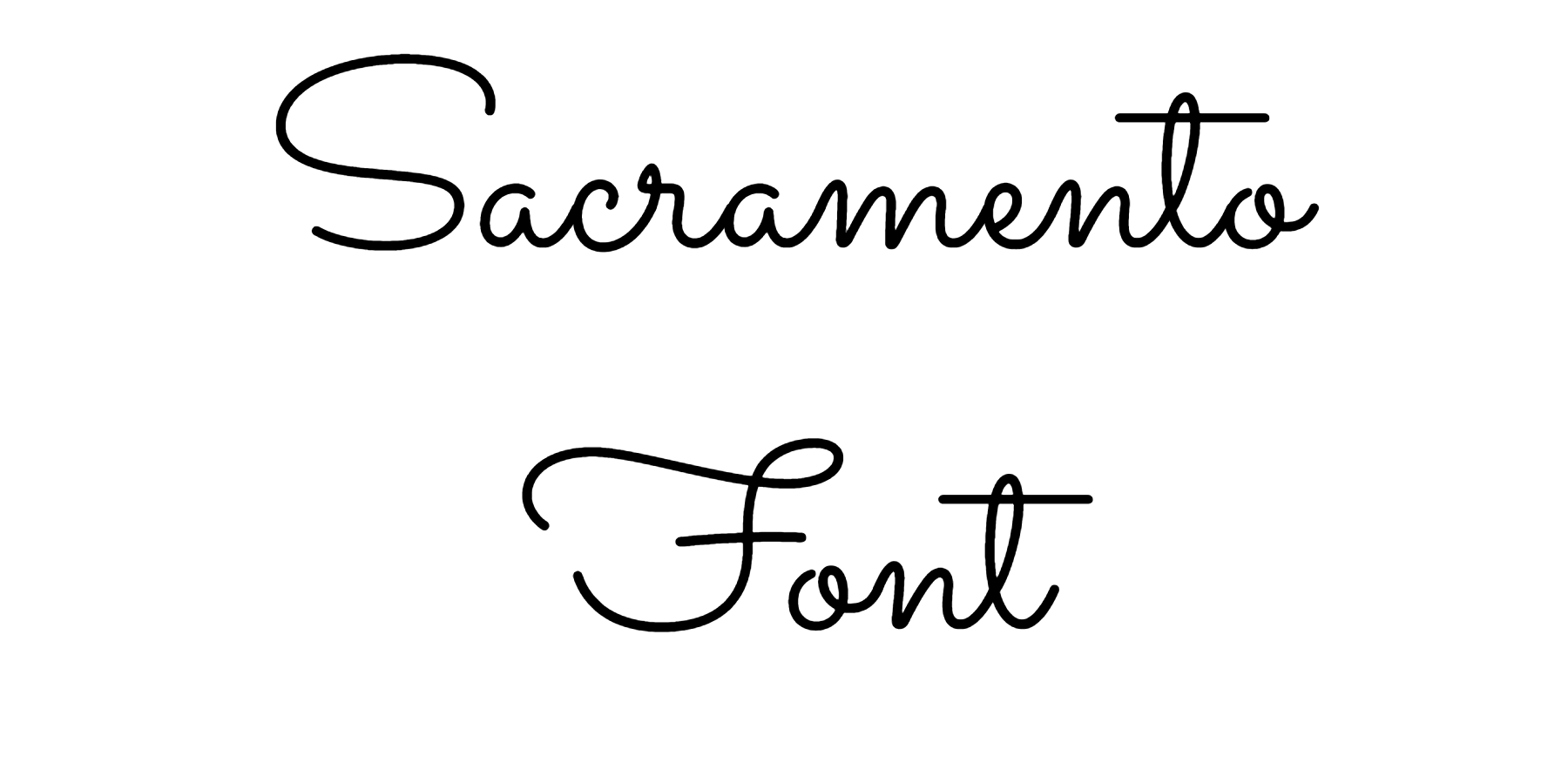 Sacramento Font Download