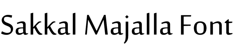 Sakkal Majalla Font Download