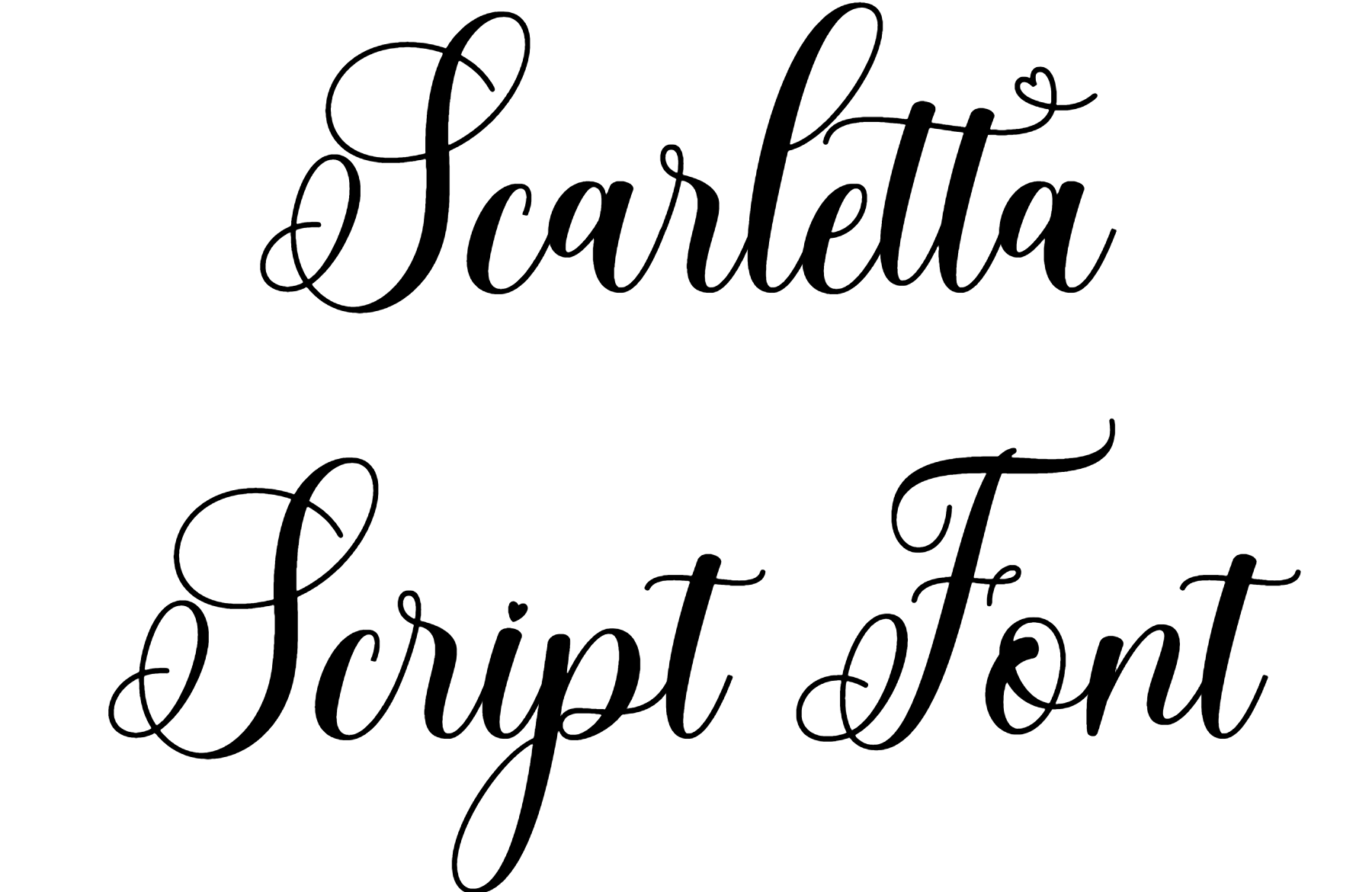 Scarletta Script Font Download