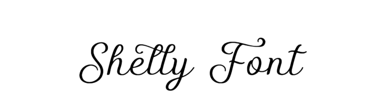 Shelly Font Download