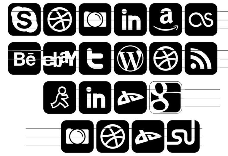 Social Networking Icons Font Download