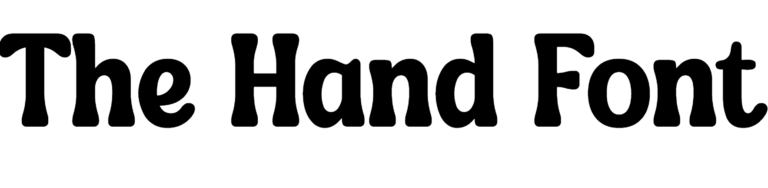 The Hand Font Download