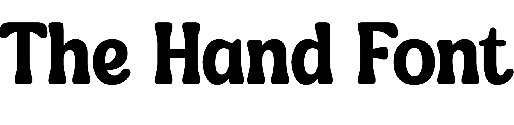 The Hand Font Download