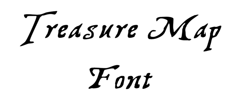 Treasure Map Font Download