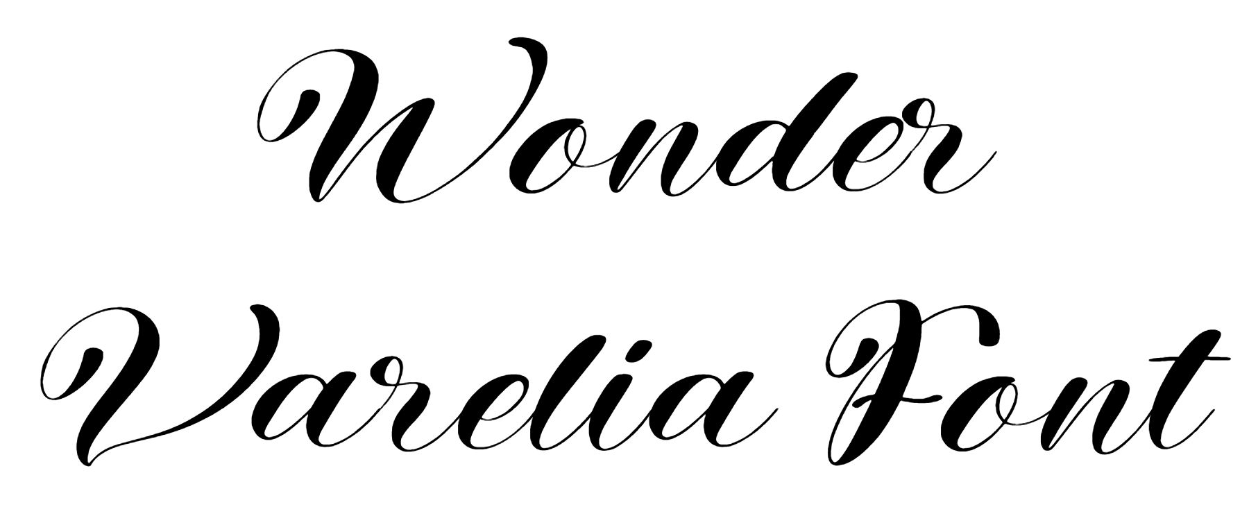 Wonder Varelia Font Download