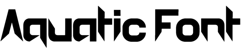 Aquatic Font Download