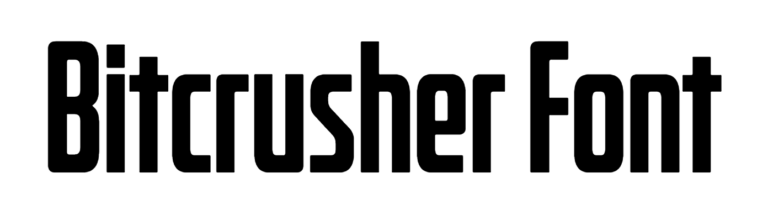 Bitcrusher Font Download