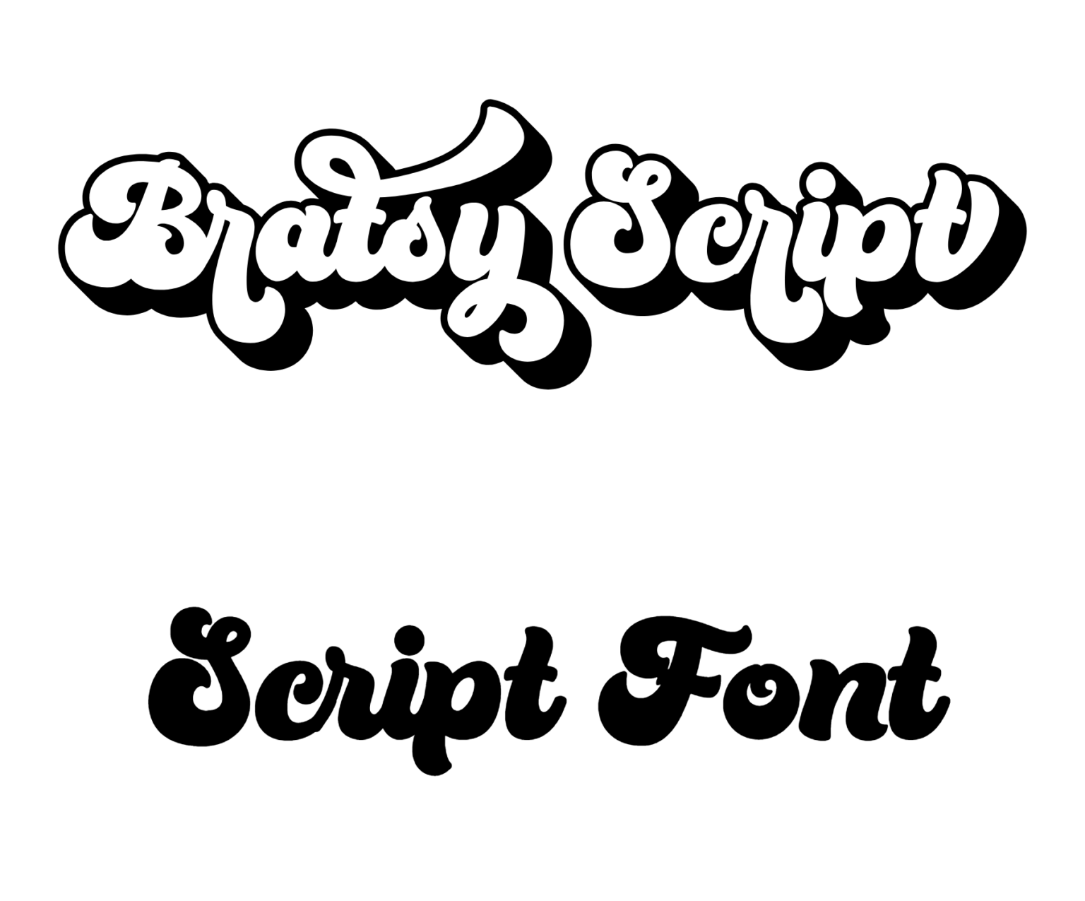 Bratsy Script Font | DafontStyle