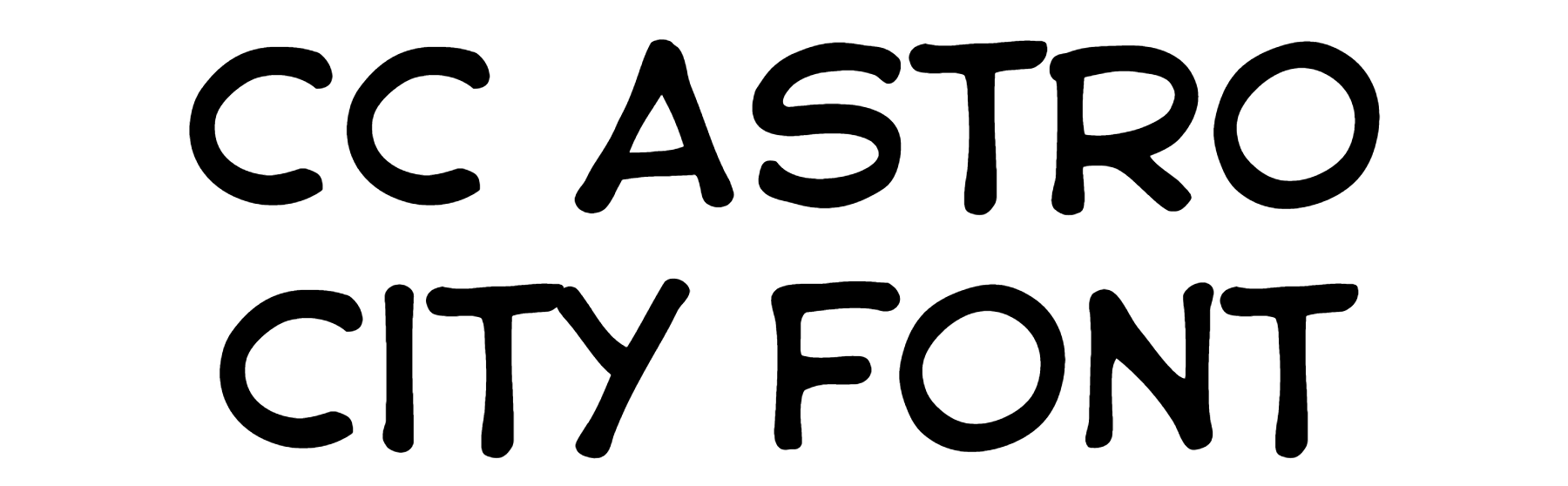 CC Astro City Font Download