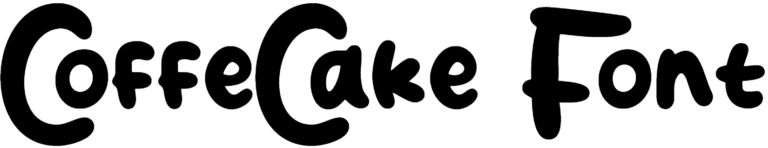 CoffeCake Font Download, Coffe Cake