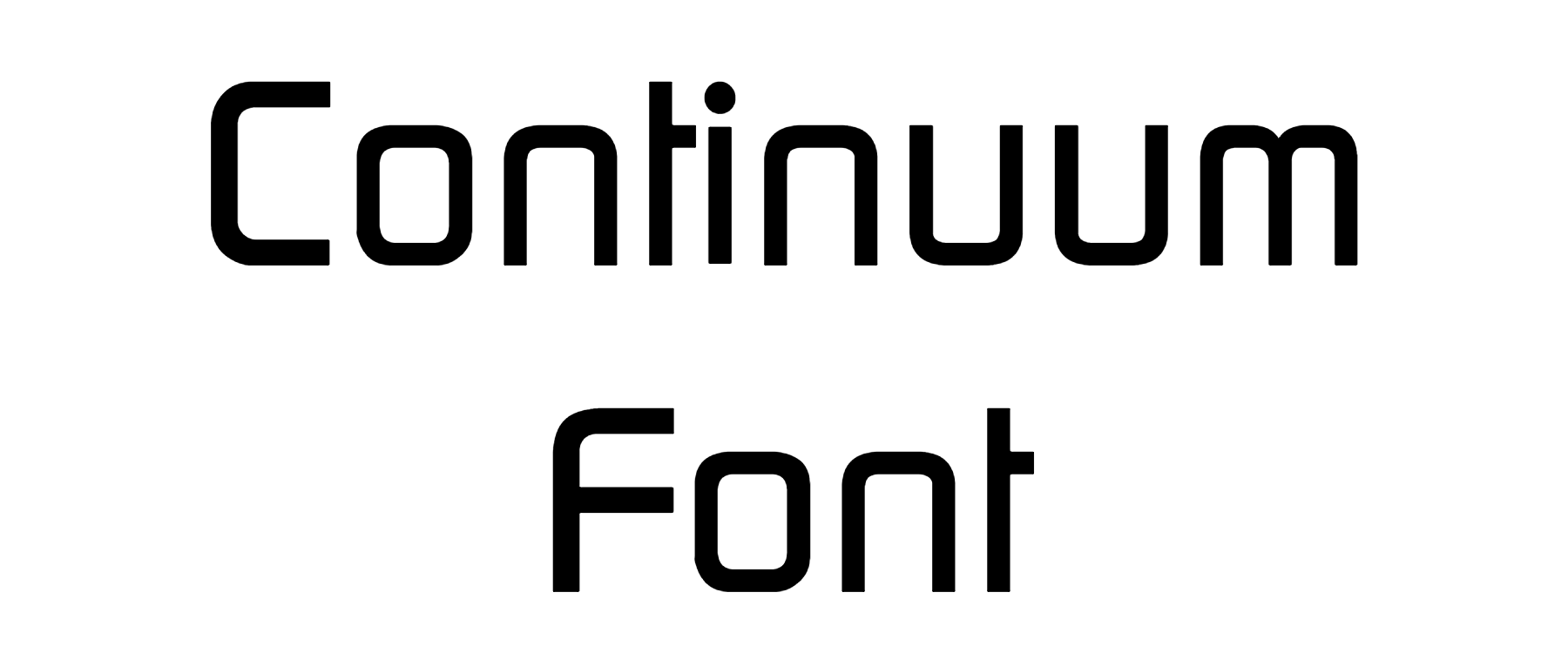Continuum Font Download