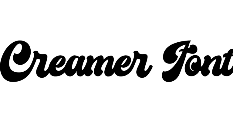Creamer Font Download