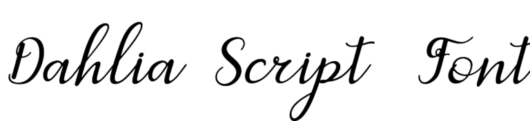Dahlia Script Font Download