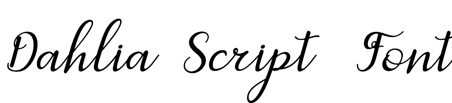 Dahlia Script Font Download