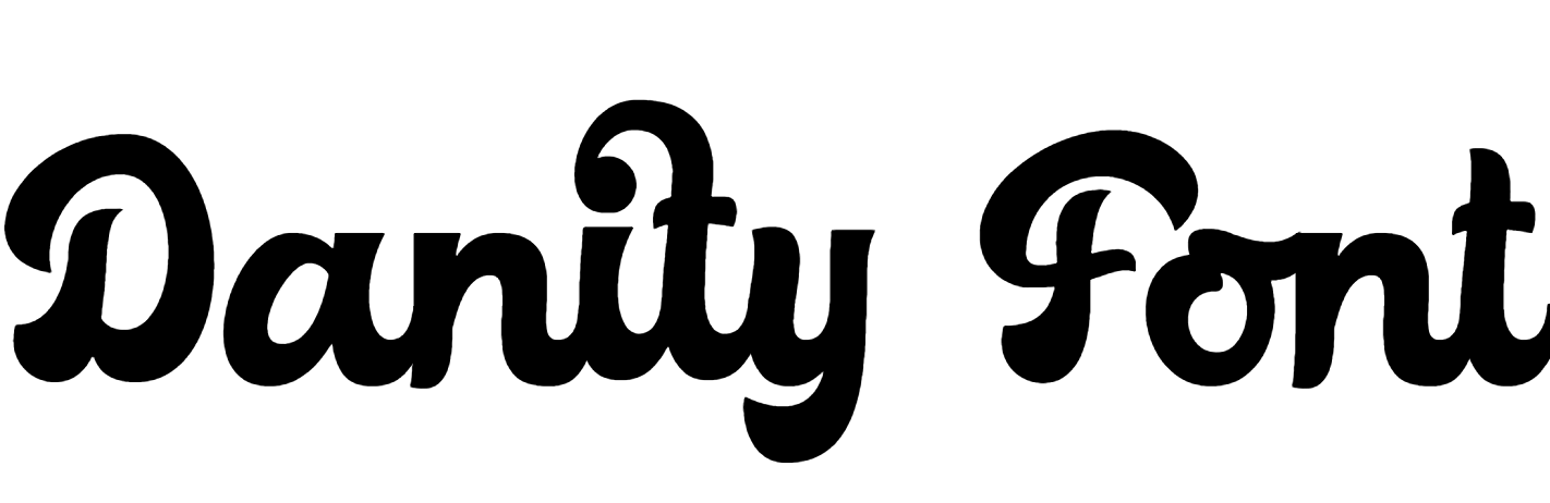 Danity Font Download