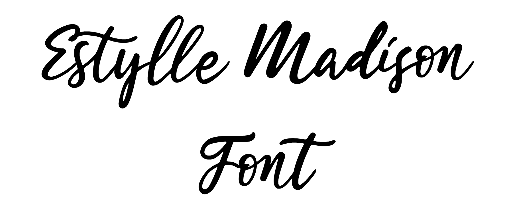 Estylle Madison Font Download